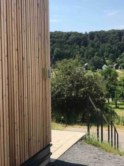 Eifelhausaufzeit-Vulkaneifel-Architekten-Chalet Mit Sauna Im Vulkankrater Immerath Extérieur photo