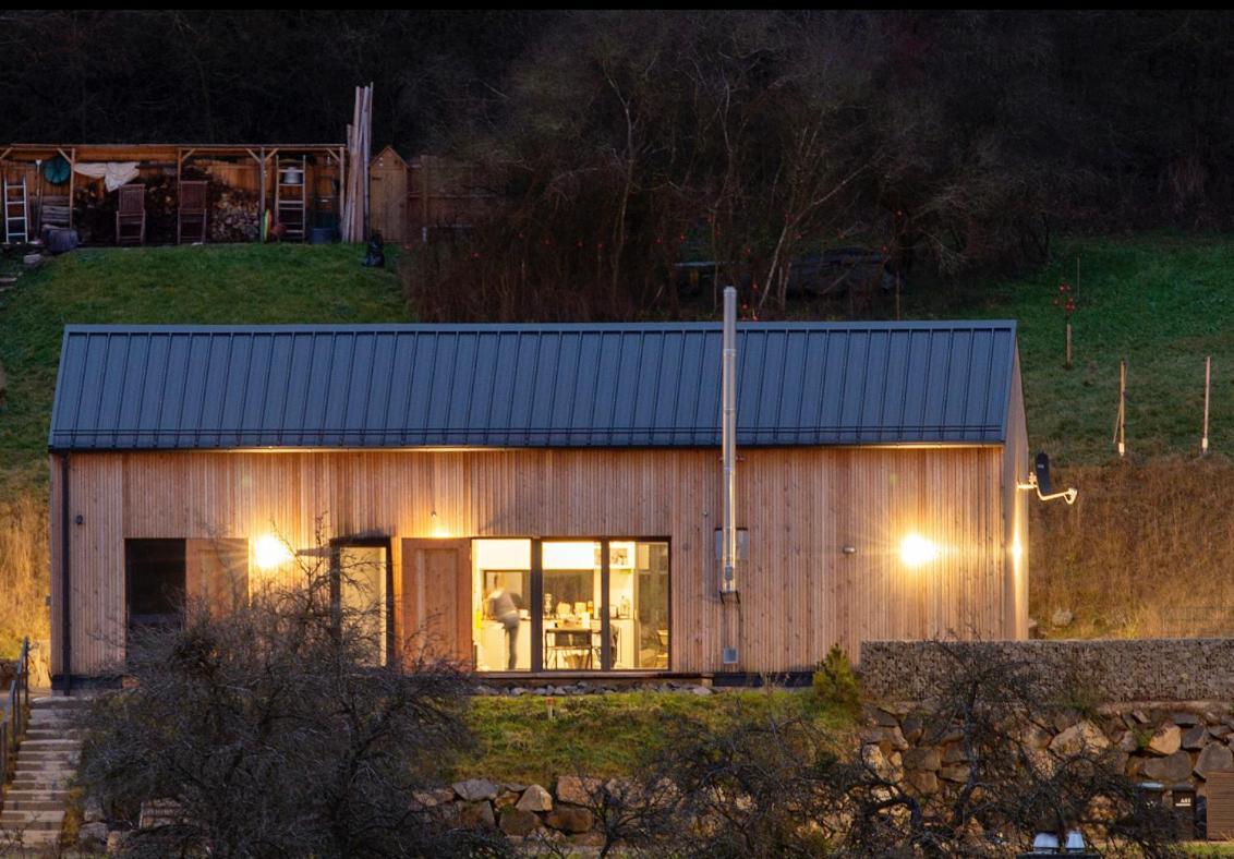 Eifelhausaufzeit-Vulkaneifel-Architekten-Chalet Mit Sauna Im Vulkankrater Immerath Extérieur photo